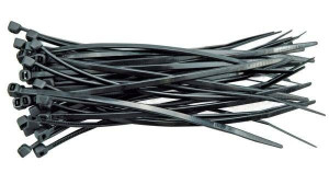 Vorel Opaska Plastikowa Czarna 360 * 4,8 /100szt 73896