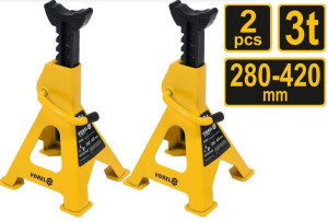 Vorel Podstawki Samochodowe 2 Sztuki 3t 280 - 420mm 80308