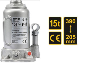 Vorel Dźwignik Tłokowy Hydrauliczny 15t 205-390mm 80072