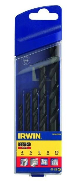 Wiertła HSS PRO 4-10 mm 5 szt. IRWIN 10502499