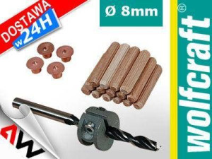Wolfcraft Zestaw Do Połączeń Kołkowych 8mm