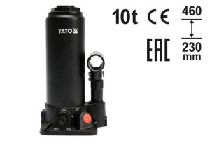 Yato Dźwignik Tłokowy Hydrauliczny Słupkowy 10t 230-460mm