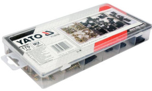 Yato Zest.wkręt./podkł.do Karoserii 170szt. Mix