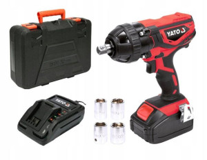 Yato Klucz Udarowy 18v 1/2 300nm 1x2,0ah Li-ion 82804