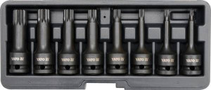 Yato Klucze Spline Udarowe 8 Elem. 1069