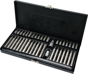 Yato Końcówki Hex / Torx / Spline Komplet 40 Elem. 0400