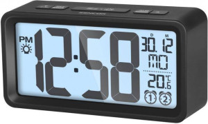 Zegar Cyfrowy Budzik Termometr Sencor SDC 2800 B