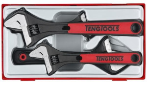 Zestaw 4 kluczy nastawnych TENGTOOLS TTADJ04