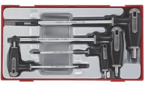 Zestaw 7 kluczy TX z rękojeścią poprzeczną TENGTOOLS TTTX7 (68920107)