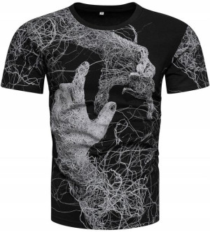 T-shirt Męski Koszulka Print - Xxl