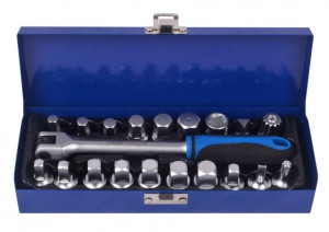 Zestaw kluczy do korka oleju 3/8" 20 szt. QUATROS QS60019B