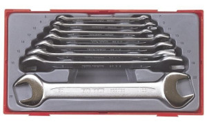 Zestaw kluczy płaskich 8 szt. 6-22 mm TengTools TT6208 (03900107)