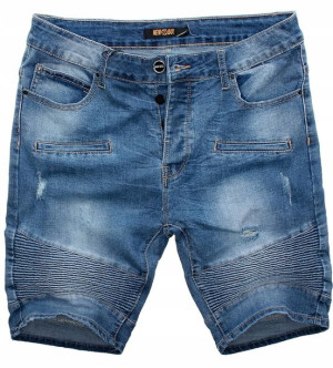34 - Krótkie Spodenki Jeansowe