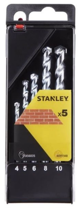 Zestaw wierteł do muru 5 szt. Stanley STA56035