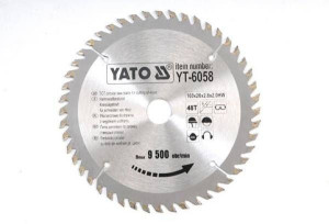 Yato Piła Tarczowa Widiowa 160x20mm 48-zębów 6058