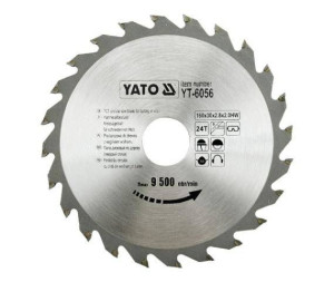 Yato Piła Tarczowa Widiowa 160x30mm 24-zęby 6056