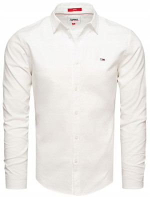 Tommy Jeans Koszula White Slim - Xl