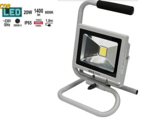 Yato Reflektor Led Cob, Przenośny 20w 1400lm