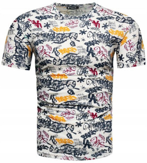 Męska Koszulka T-shirt Kolory - Xxl