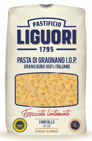 Liguori Farfalle n.30 włoski makaron kokardki 500g