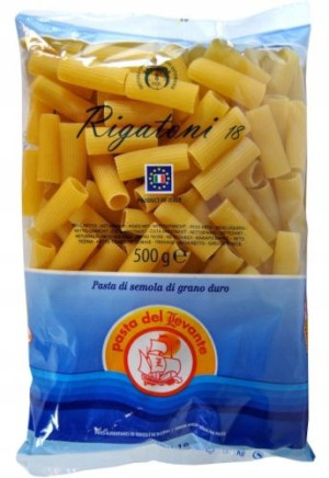 Pasta Del Levante Rigatoni 18 Włoski Makaron 500g