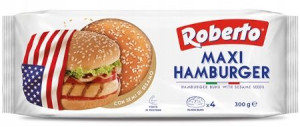 Roberto Maxi Hamburger Bułki na Burgery 4szt