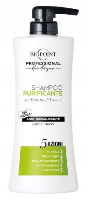 Biopoint Purificante Limone Szampon 400ml