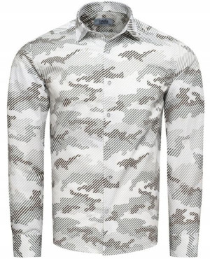 L - Koszula Męska Slim Fit