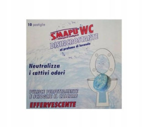 SMAPIU WC tabletki do czyszczenia WC lawenda10szt