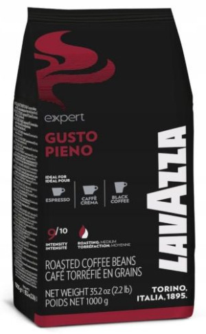 Lavazza Expert Gusto Pieno kawa ziarnista 1 kg