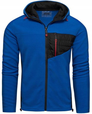 Bluza Polar Męski Z Kapturem Rozpinany - Xxl