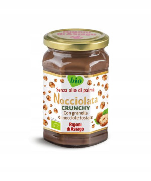 Nocciolata Crunchy BIO krem z orzechów laskowych