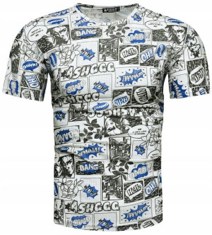 Męska Koszulka T-shirt Kolory - Xxl