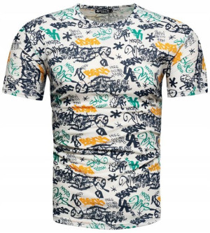 Męska Koszulka T-shirt Kolory - Xxl