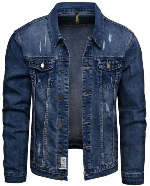S - Męska Kurtka Jeans
