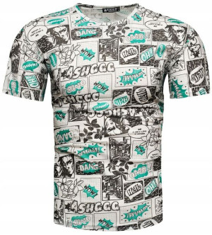 Męska Koszulka T-shirt Kolory - Xxl