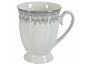 Kubek porcelanowy Diana Platyna 300 ml AMBITION