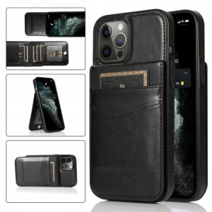 Etui obudowa do iPhone 13 Pro twarde skóra + kiesz