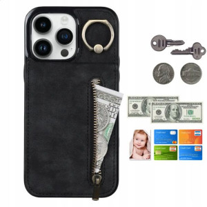 Etui obudowa do iPhone 13 Pro Max twarde skóra