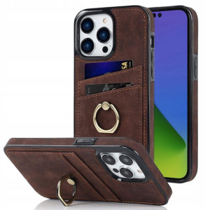 Etui obudowa do iPhone 13 Pro Max twarde skóra