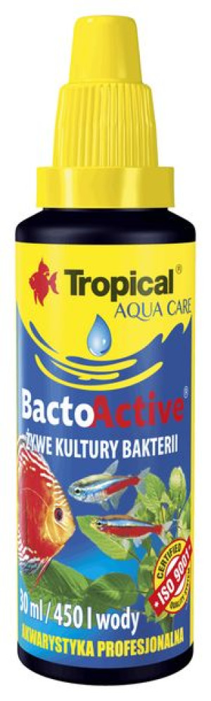 TROPICAL BACTO-ACTIVE 30ml - żywe kultury bakterii bakterie
