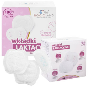Wkładki laktacyjne superabsorbent BOCIOLAND 100szt