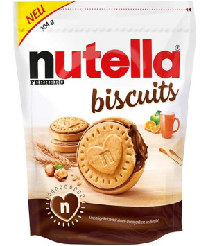 Nutella Biscuits 193g - ciastka z kremem Nutella