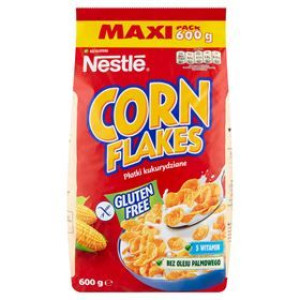 Nestle Corn Flakes Płatki Śniadaniowe 600 G