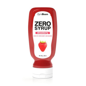 ZERO SYROP Truskawkowy bez cukru - GymBeam