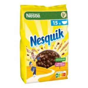 Nestle Nesquik Zbożowe Kuleczki O Smaku Czekoladowym 450 G