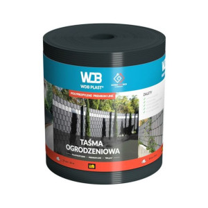 Taśma ogrodzeniowa Premium Line antracytowa 19cm x 26mb
