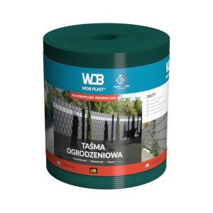 Taśma ogrodzeniowa Premium Line zielona 19cm x 26mb