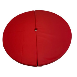 Materac do pole dance wytrzymały, łatwy w czyszczeniu 120cm Czerwony