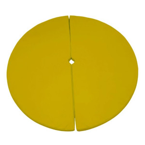 Materac do pole dance wytrzymały, łatwy w czyszczeniu 120cm Jaskrawy Żółty